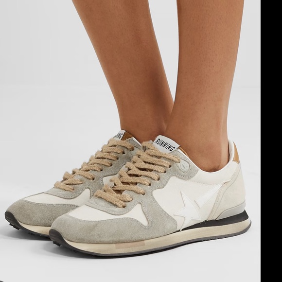 Golden goose beige running sneakers - Picture 2 of 7